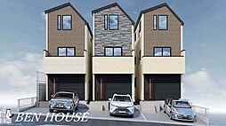 梶ケ谷3丁目　リビングには床暖房標準設置のある3階建て邸宅