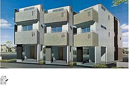 矢向5丁目　水回り設備集約プランの3階建て邸宅