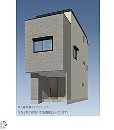 下末吉1丁目　水回り設備集約プランの3階建て邸宅