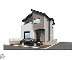 新吉田東7丁目　三方角地のような立地の2階建て邸宅