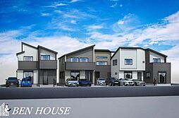 長尾7丁目　全面南道路で駐車2台可能な2階建て邸宅