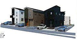 野川本町2丁目　両面バルコニーのある2階建て邸宅