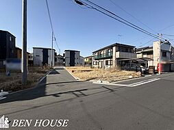川崎区浅田2丁目（3期）建築条件なし売地　全8区画分譲地