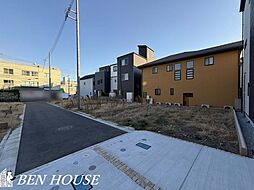 川崎区浅田2丁目（3期）建築条件なし売地　全8区画分譲地