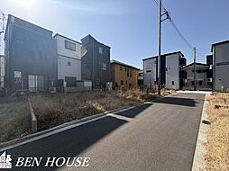 川崎区浅田2丁目（3期）建築条件なし売地　全8区画分譲地