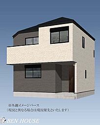 西生田5丁目　コンパクトながらも駐車スペースのある2階建邸宅