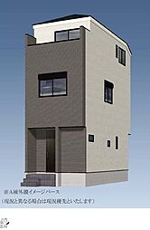 下小田中1丁目　オール電化の3階建て邸宅