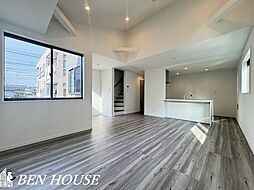 南加瀬4丁目　ルーフバルコニーのある2階建て邸宅