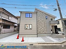 梶山1丁目 お車2台可南向きバルコニーの2階建て邸宅