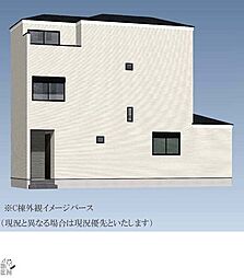 南加瀬3丁目　使い勝手の良いＬ型キッチンの3階建て邸宅