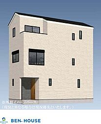 田島町　5帖超3室の3階建て限定1棟分譲地
