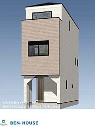 紺屋町　コンパクトながらも駐車スペースのある3階建邸宅