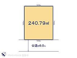 東大和市湖畔２丁目の土地