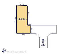 八王子市弐分方町の土地