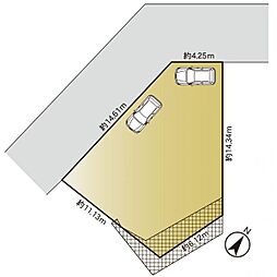 緑区白山3丁目 建築条件無し売地