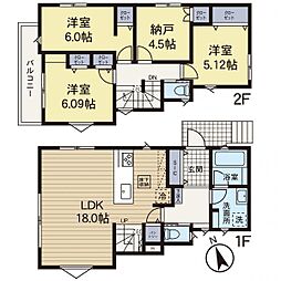 麻生区王禅寺西5丁目 新築分譲住宅　1号棟