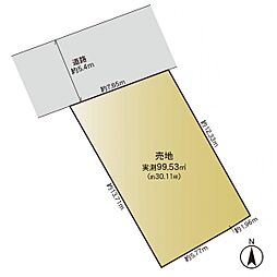 旭区笹野台2丁目 建築条件無し売地