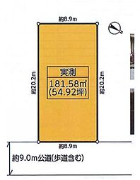都筑区荏田南4丁目 建築条件無し売地
