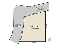 所沢市北野南2丁目　売地