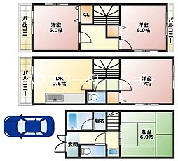 尼崎市西難波町4丁目の一戸建て