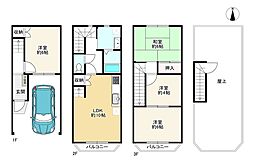 大阪市東住吉区今川４丁目の一戸建て