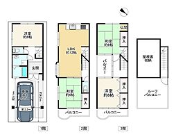 大阪市大正区鶴町１丁目の一戸建て