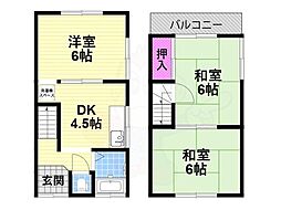 四條畷市南野２丁目の一戸建て