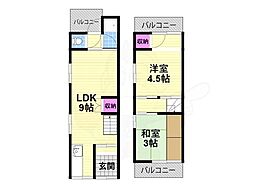 大東市野崎４丁目の一戸建て