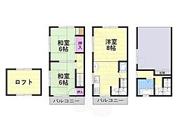 四條畷市中野1丁目の一戸建て
