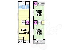 大東市新田西町貸家