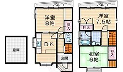 三箇6丁目S貸家