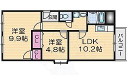シャルル四条畷駅前