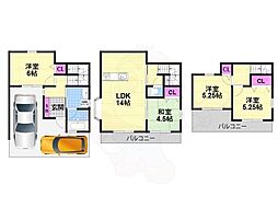 二丁通町戸建貸家