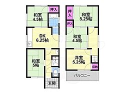西中野2丁目貸家