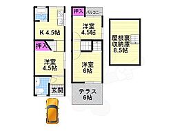大東市深野５丁目の一戸建て