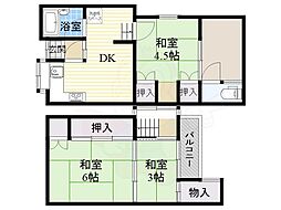 中津3丁目(19-20)貸家