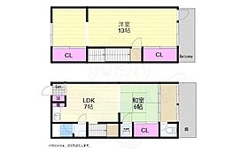 尼崎市瓦宮1丁目の一戸建て