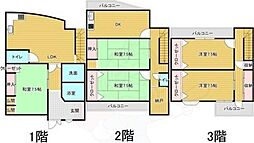 大阪市北区山崎町の一戸建て