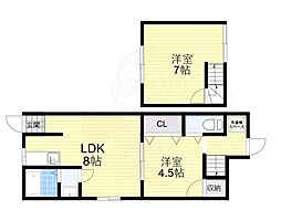 大阪市東住吉区照ケ丘矢田2丁目の一戸建て