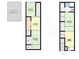 大阪市住吉区長居１丁目の一戸建て