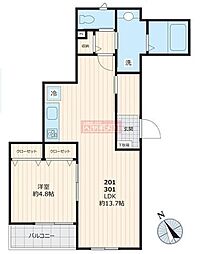 カーサカルダ大崎 201