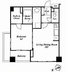 ＫＤＸレジデンス高輪 405