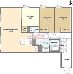 エフローレプルミエ武蔵小山 204