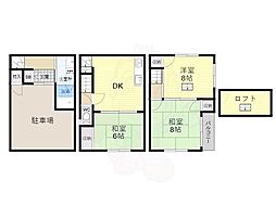 東大阪市小阪1丁目貸家