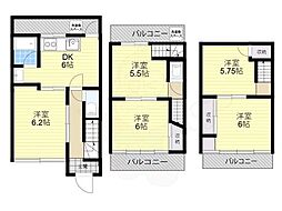 東大阪市西岩田4丁目の一戸建て