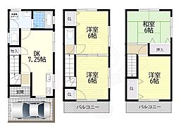東大阪市東上小阪の一戸建て