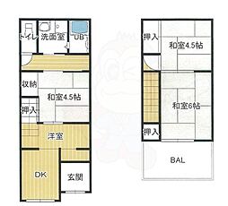 東大阪市中小阪4丁目の一戸建て