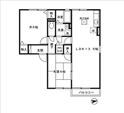 フローラルコート　Ｂ 103