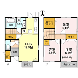 芝原Ｍ貸家　B棟 ？