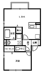 ヴィラージュ　ミタ　B棟 101